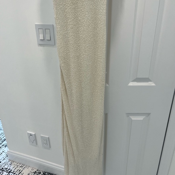 Vintage Jenny Packman gown. Preowned . With stains. No size. Fits 4 - Picture 2 of 14